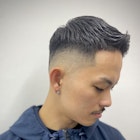 スキンフェード×フェザーアップ