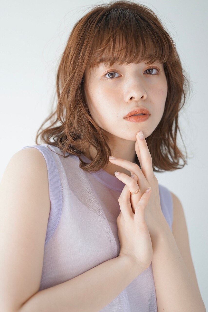 【PearL】コテ巻きパーマ/ゆる巻きボブパーマ/20代30代40代ヘア