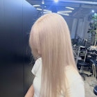 ブリーチ2回!ホワイトベージュカラー【クボシンタ・LiBro】