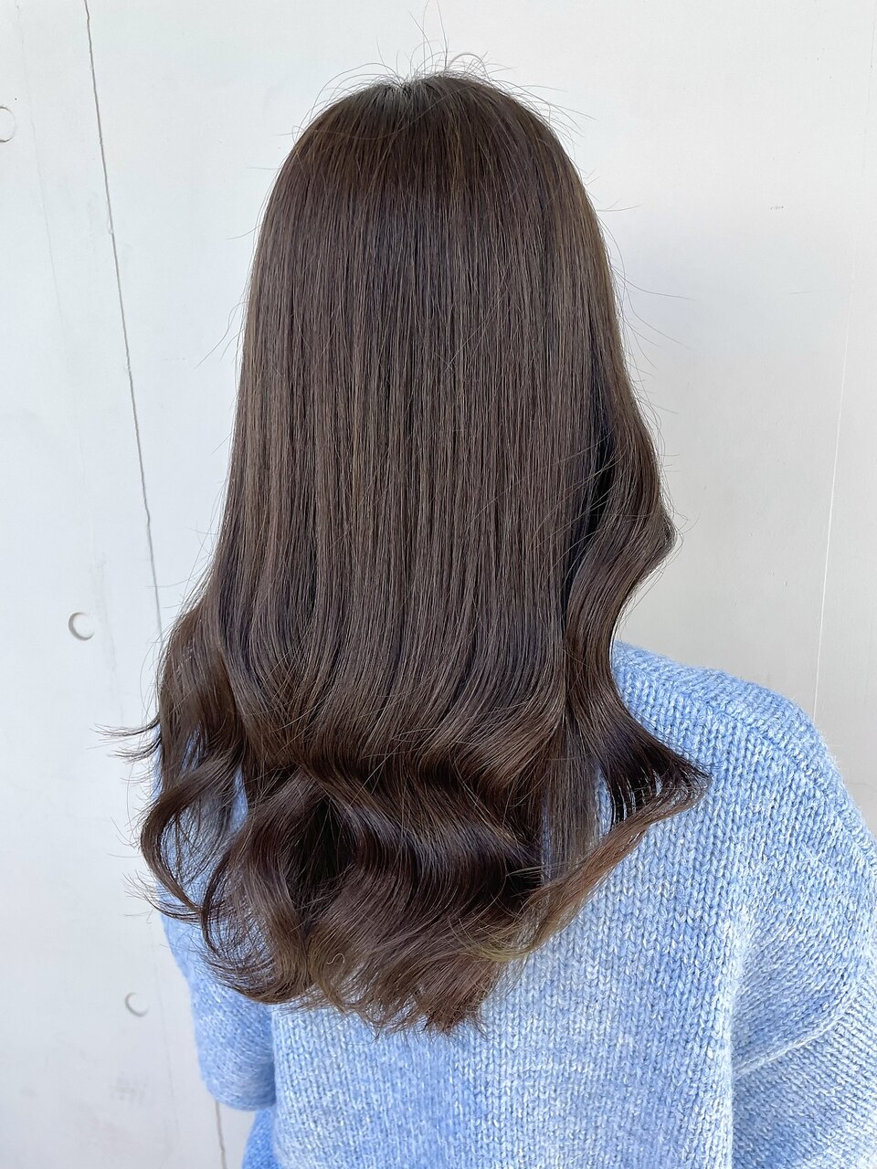 オリーブベージュ/インナーカラー/ダブルカラー/オージュア