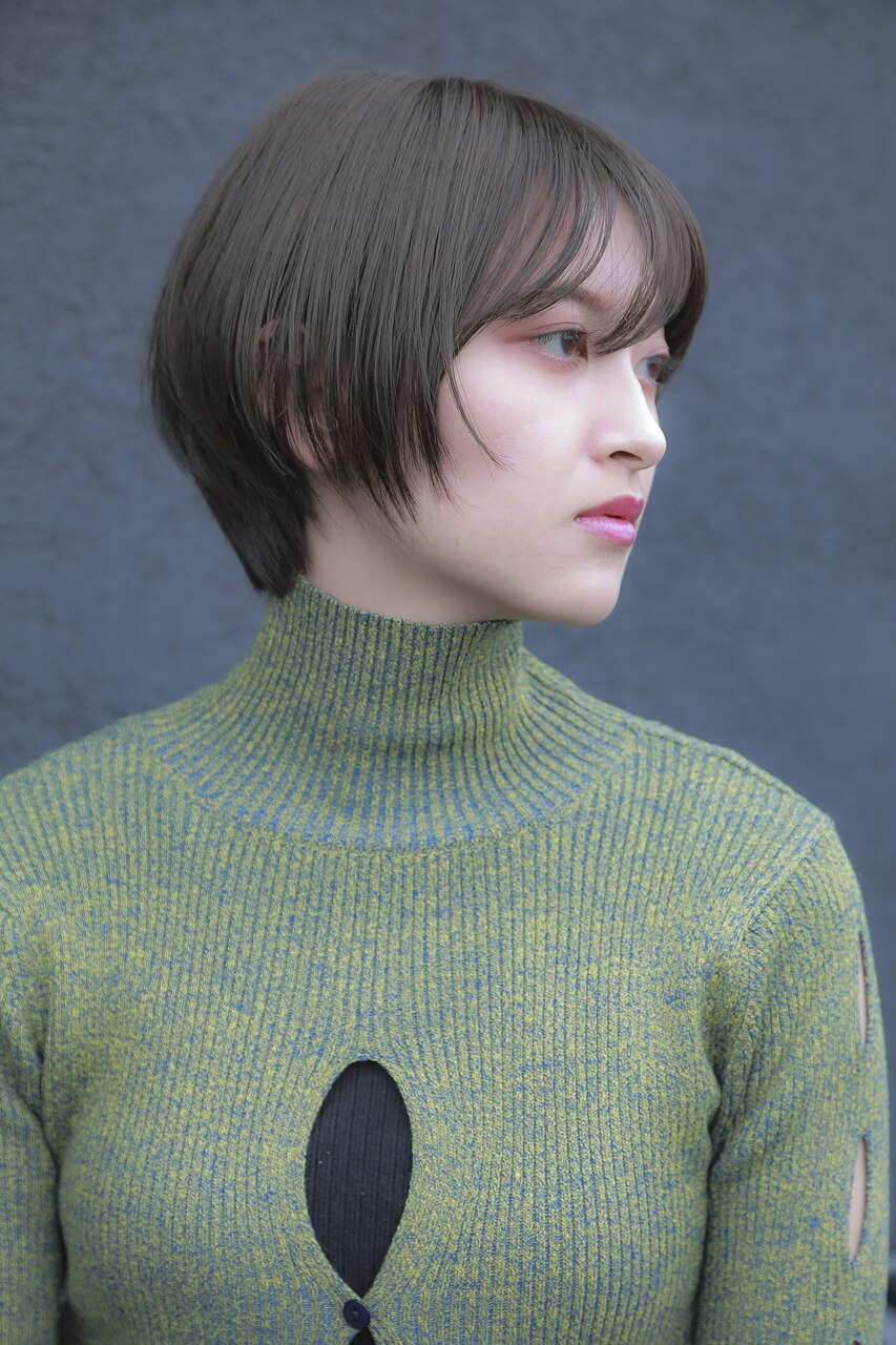 大人カジュアルショート