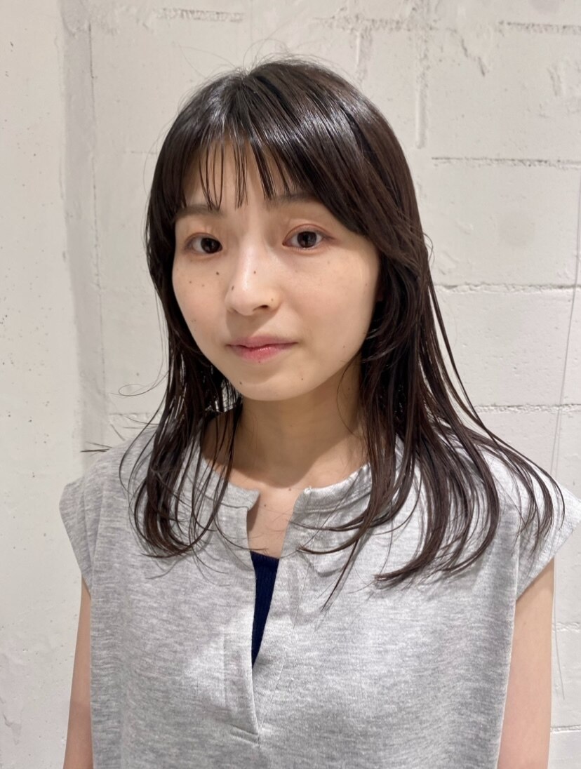 ナチュラル酸性ストレートスタイル