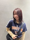 レッドヘア　×  顔まわりレイヤー