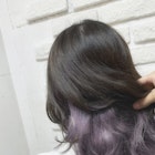 インナーカラー/インナーラベンダーアッシュ/グレーアッシュ