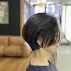 大人マッシュショート+オーガニックカラー+生コラーゲンTR