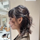 ボブアレンジ×ヘアアレンジ×ヘアセット×お呼ばれアレンジ