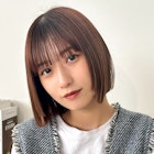 【La fith】ぱつっとボブ×ニュアンスカラー