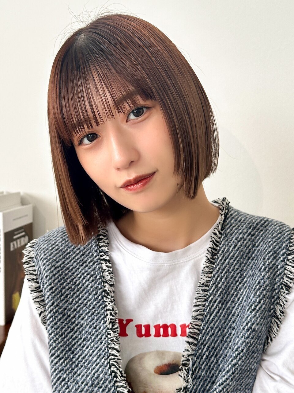 【La fith】ぱつっとボブ×ニュアンスカラー