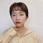 くせ毛風オン眉ショート