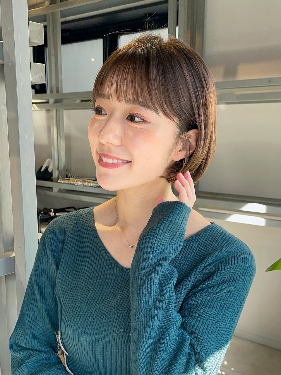 丸みショートボブマッシュ KAITO