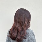 こっくりピンクブラウンカラー