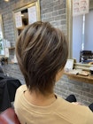 20代30代40代50代大人かわいいショートウルフアッシュグレージュ