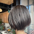 ショートボブ髪質改善白髪ぼかしハイライト