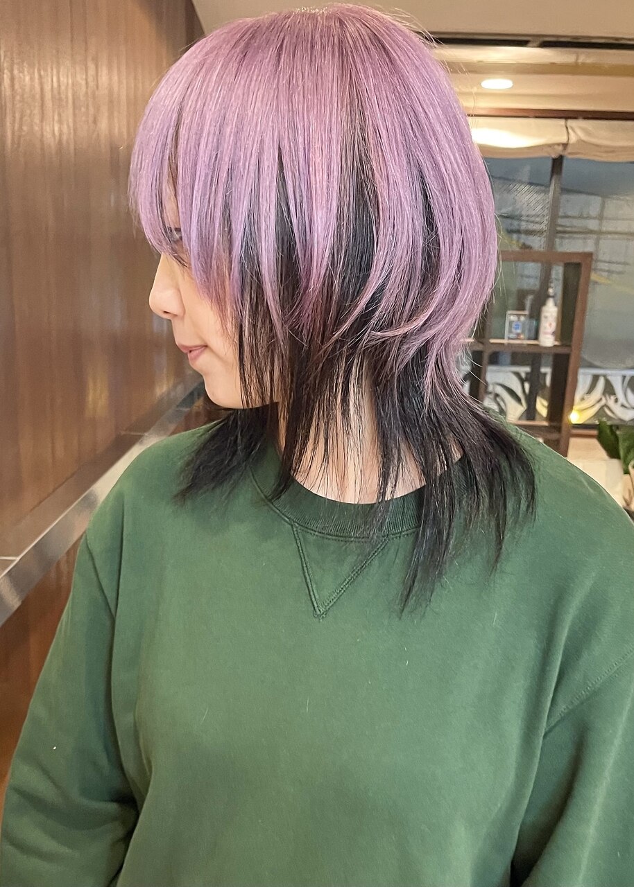 アンブレラカラー×クラゲカット