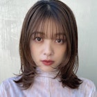 大人可愛い★外はねミディアムレイヤー