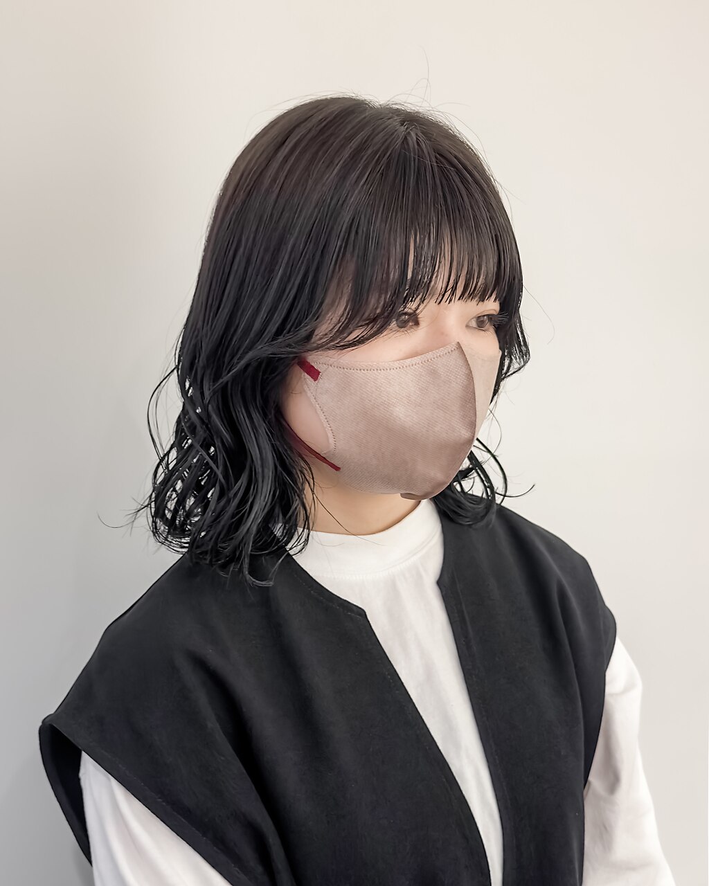 切りっぱなしミディアム / アッシュグレー