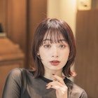 丸顔さんにおススメレイヤーボブ ○堀越太真樹