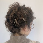 おくれ毛カールが可愛いアレンジの似合うショートパーマ・HINATA