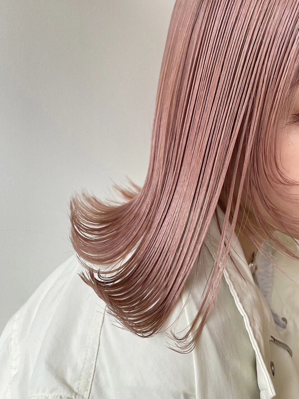 ... pale pink ...