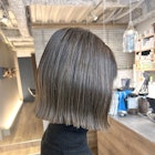 シルバーグレージュ×切りっぱなし【中阪】