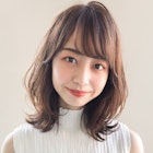 フルバングこなれヘアサイドバング似合わせカット#275d1229