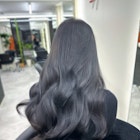 ブリーチなしカラーで透明感抜群ブルーグレージュ