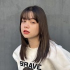 縮毛矯正 ストレート ロングヘア ツヤ髪