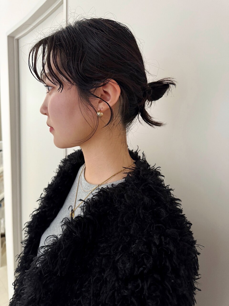 messy bun