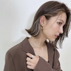 韓国ヘアイメチェンハッシュカット似合わせカットレッドブラウン