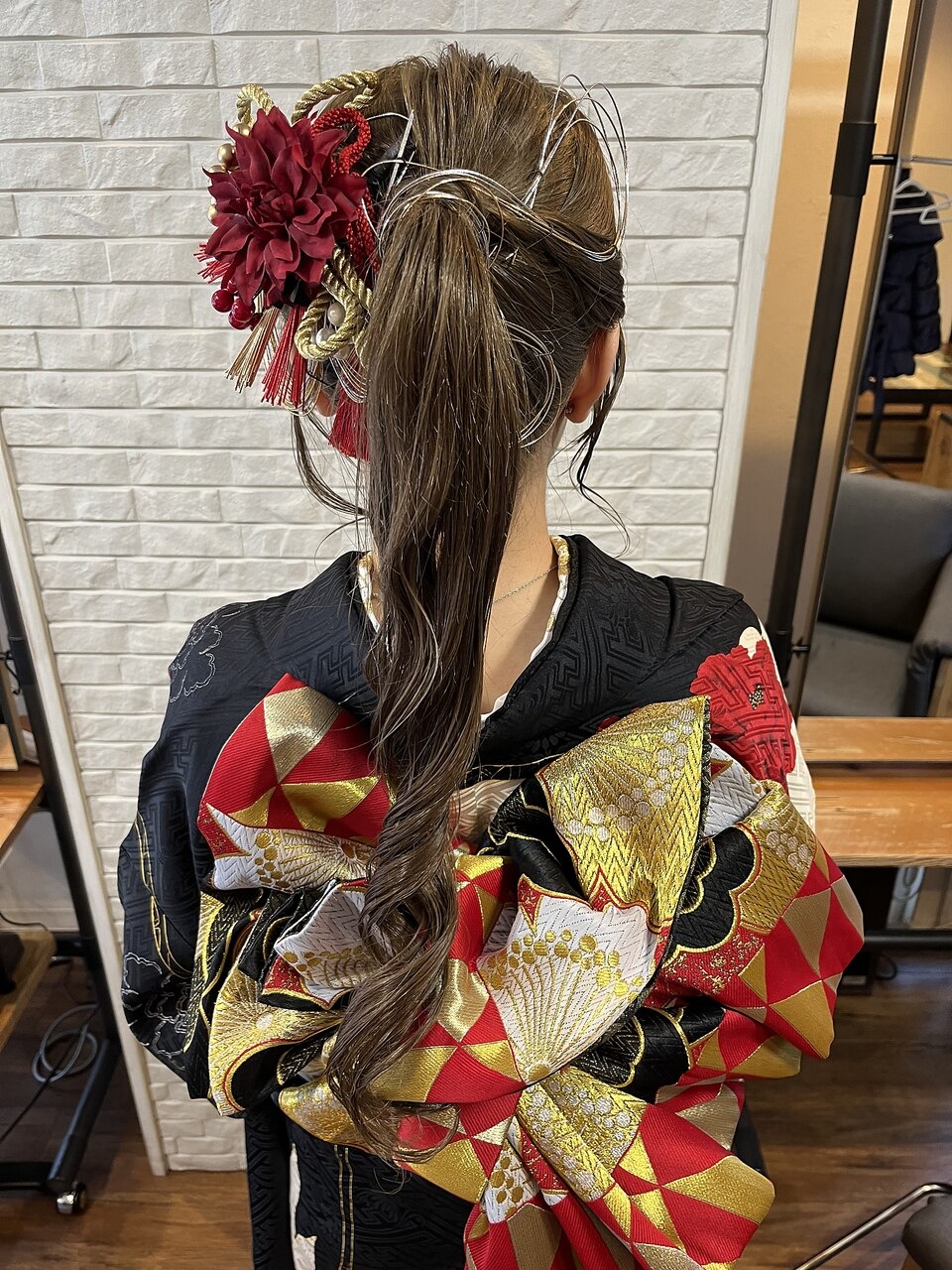 振袖×ヘアアレンジ