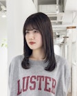 セミロング / ザクザクレイヤー / ラベンダーアッシュ