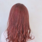 20代30代ダブルカラーコーラルピンク