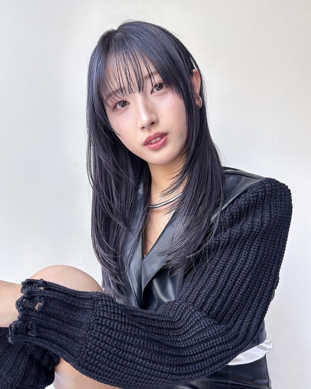 ロングレイヤーストレート