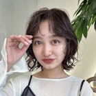 おしゃれパーマレイヤーパーマコテ巻き風パーマパーマヘア