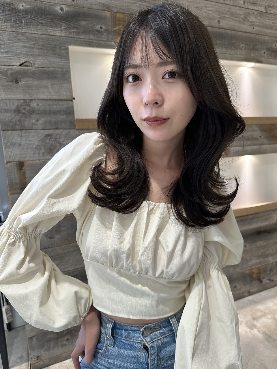 たっぷりフェイスレイヤーくびれミディアム【肥田亜沙美】