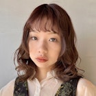 フェイスレイヤーミディパーマ