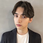 【PARK】センターパート×ニュアンスパーマ