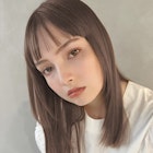 【PARK】ワイドショートバング×シアベージュ