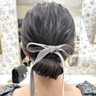 お団子/参列ヘア/お呼ばれヘア/結婚式