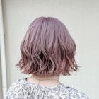 切りっぱなしボブ / あご下2cm