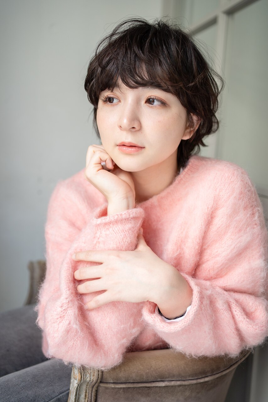 愛され丸みシルエットのマッシュショートパーマ・・・HINATA