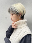 ブリーチ/インナーカラー/マッシュショート/20代30代/横浜馬車道