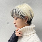 ブリーチ/インナーカラー/マッシュショート/20代30代/横浜馬車道
