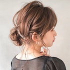 編みおろし20代30代40代◎三つ編み編み込み結婚式#095e0208