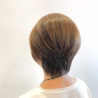 アンブレラカラー(オーガニック)マッシュウルフ 50代編