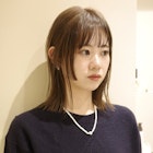 【赤津美奈】ミディアム×透明感ベージュ