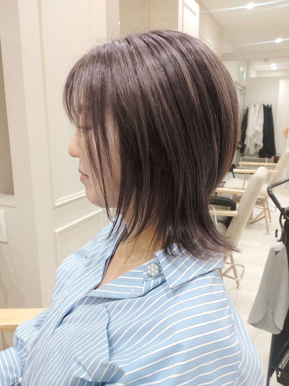 人気のウルフスタイル＋ソフトバレイヤージュ