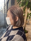 20代30代40代◎イメチェン似合わせカットハイライトベージュ