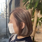 20代30代40代◎イメチェン似合わせカットハイライトベージュ