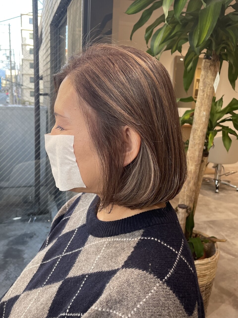 20代30代40代◎イメチェン似合わせカットハイライトベージュ